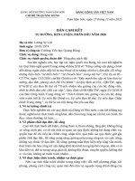 Bản cam kết tu dưỡng, rèn luyện, phấn Đấu của Đảng viên mẫu 2