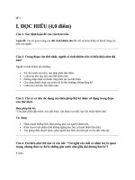 Đáp Án Đề văn