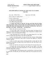 Bản kiểm Điểm Đánh giá cuối năm 2025 của Đảng viên không giữ chức vụ quản lí (m03)