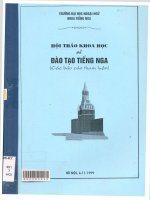 000063849 CHẤT LƯỢNG ĐÀO TẠO Ở KHOA TIẾNG NGA TRƯỜNG ĐHNN: SUY NGHĨ VÀ ĐỀ XUẤT