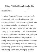 Không phải sói cũng đừng là cừu