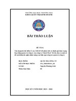 Vận dụng bộ thẻ Điểm e của asean Để phân tích và Đánh giá thực trạng hoạt Động quản trị công ty của công ty viettel post từ Đó, Đưa ra một số Đề xuấtkhuyến nghị nhằm nâng cao hiệu quả công tác quản trị công ty