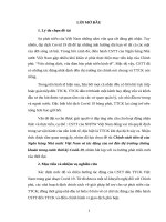 Tiểu luận - Chính sách tiền tệ của Ngân hàng Nhà nước Việt Nam và tác động của nó đến thị trường chứng khoán trong nước thời kỳ Covid-19