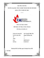 Báo cáo thực hành môn học kỹ thuật thực phẩm 2 tên bài sấy Đối lưu