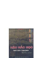 Hậu hắc học mặt dày tâm đen