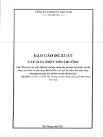Báo Cáo Đề Xuất Cấp Giấy Phép Môi Trường Của Nhà Máy Sản Xuất, Thiết Kế, Chế Tạo, Lắp Ráp Các Loại Máy Khâu Và Phụ Tùng, Máy Thêu Và Phụ Tùng.pdf