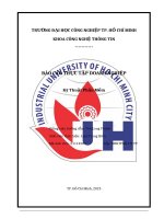 IUH - BCTT Kỹ thuật phần mềm - Công ty Cổ phần Công nghệ UNIT