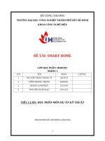 IUH - DỰ ÁN KỸ THUẬT - SMART HOME 