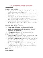 AN TOÀN LAO ĐỘNG KHI XÂY TƯỜNG