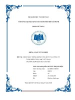 CHỌN MẪU TRONG KIỂM TOÁN BCTC TẠI CÔNG TY TNHH KIỂM TOÁN ABC VIỆT NAM TRƯỜNG HỢP KIỂM TRA CHI TIẾT