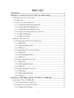 THỰC TRẠNG ÁP DỤNG THỦ TỤC PHÂN TÍCH TRONG QUÁ TRÌNH KIỂM TOÁN BÁO CÁO TÀI CHÍNH TẠI CÔNG TY TNHH ABC