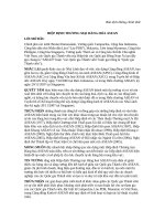 HIỆP ĐỊNH THƯƠNG MẠI HÀNG HÓA ASEAN