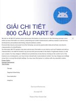 Giải 800 câu TOEIC Part 5
