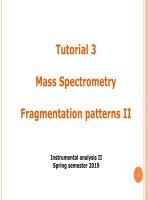 Cách phân tích Phương pháp khối phổ