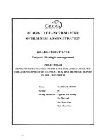 G1_00307 TÊN DỰ ÁNCHIẾN LƯỢC PHÁT TRIỂN CỦA NGÂN HÀNG NÔNG NGHIỆP VÀ PHÁT TRIỂN NÔNG THÔN VIỆT NAM - CHI NHÁNH TỈNH HÒA BÌNH GIAI ĐOẠN 2013-2017 