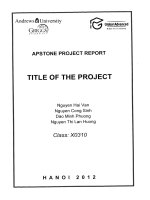 G1_00275 BÁO CÁO DỰ ÁN APSTONE