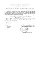 G1 00269 BUSINESS STRATEGY CONSTRUCTION FOR NGHE AN TOURISM JOINT STOCK COMPANY WITHIN THE PERIOD OF 2011-2015 XÂY DỰNG CHIẾN LƯỢC KINH DOANH CHO CÔNG TY CỔ PHẦN DU LỊCH NGHỆ AN GIAI ĐOẠN 2011-2015