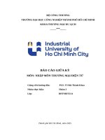 IUH - BÁO CÁO GIỮA KỲ - NHẬP MÔN THƯƠNG MẠI ĐIỆN TỬ