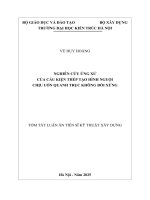 Tóm tắt nghiên cứu Ứng xử của cấu kiện thép tạo hình nguội chịu uốn quanh trục không Đối xứng