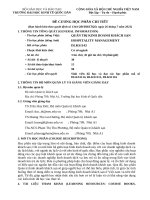 Quan tri kinh doanh khach san Đề cương chi tiết v0