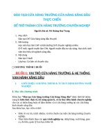 Đê Trở Thành Cửa Hàng Trưởng Cửa Hàng Xăng Dầu Chuyên Nghiệp - Từ Cơ Bản Đến Nâng Cao.docx