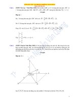 câu hỏi thực tế về véc tơ 12