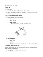 Mô hình tam tài   ngũ hành