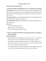 Ôn thi cuối kì - HTQL CLDP