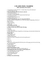 Trắc nghiệm - Đồ họa ứng dụng