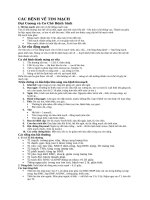 Ôn tập cuối kỳ - Bệnh học cơ sở