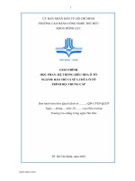 Giáo trình hệ thống Điều hòa Ôtô nghề bảo trì và sửa chữa Ôtô trình Độ trung cấp bùi văn hoàng