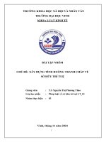 Chủ Đề xây dựng tình huống tranh chấp về sở hữu trí tuệ