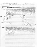 tài liệu Toán ôn thi thptqg