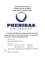 Đề bài Đặc Điểm văn hoá vùng việt bắc và sự vận Động, phát triển từ truyền thống Đến hiện Đại