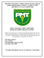 Từ sự phân tích cơ sở lý luận chung hãy làm sáng tỏ thực tiến cảu quá trình công nghiệp hóa   hiện Đại hóa Ở việt nam hiện nay  vai trò của sinh viên trường Đại học y khoa phạm ngọc thạch trong quá trình công nghiệp hóa   hiện Đại