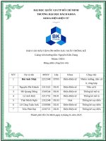 Đề tài phân tích dữ liệu của khoa Điện   Điện tử,