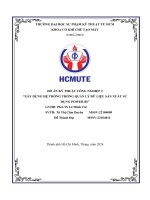 Đồ Án kỹ thuật công nghiệp 2 xây dựng hệ thống thống quản lý dữ liệu sản xuất sử dụng power bi