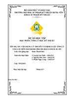 Dự Án vận dụng lý thuyết và Định luật tâm lý vào cải tiến macbook pro m4 2024 14 inch 10 cpu