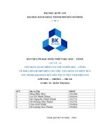 Vận dụng quan Điểm của chủ nghĩa mác – lênin về mối liên hệ phổ biến vào việc xây dựng và phát huy sức mạnh Đại Đoàn kết dân tộc Ở việt nam hiện nay