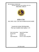 Báo cáo thực tập trải nghiệm tại fpt telecom