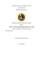 Thiết kế hệ thống bãi Đỗ xe tự Động  thiết kế và chế tạo hệ thống Đóng gói bulong Đai Ốc tự Động