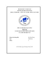 Báo cáo vấn Đề chung sống trước hôn nhân của giới trẻ hiện nay