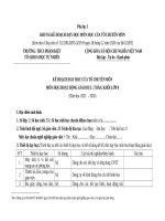 Tài liệu Mới Kế hoạch giáo dục môn học của Tổ chuyên môn môn Toán lớp 8 tích hợp Năng lực số năm học 2025 - 2026