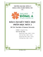 Báo cáo kết thúc học phần học máy 2 Đề tài tìm hiểu về siamese networks