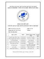 Báo cáo giữa kỳ chủ Đề bạo lực học Đường dưới góc nhìn xã hội học