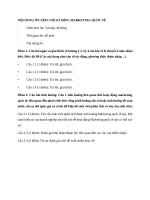 Nội dung Ôn tập cuối kì môn - Marketing Quốc tế