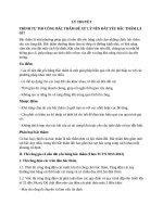 LÝ THUYẾT - TRÌNH TỰ THI CÔNG BẤC THẤM ĐỂ XỬ LÝ NỀN ĐẤT YẾU BẤC THẤM LÀ GÌ?