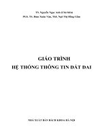 Giáo trình Hệ thống thông tin đất đai - TS. Nguyễn Ngọc Anh (Chủ biên)