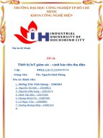 IUH - Dự Án kỹ thuật - Thiết bị IoT giám sát – cảnh báo tiêu thụ điện