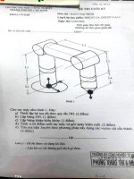 Giải đề cuối kỳ - Robot Công Nghiệp